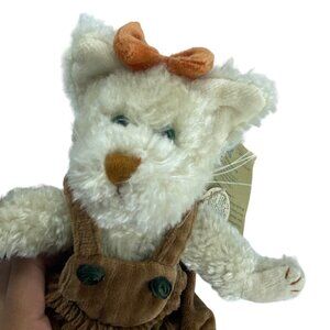 Boyds Bears Felina B. Catterwall Collectible Plush Cat Doll Pumpkin Animal TAG